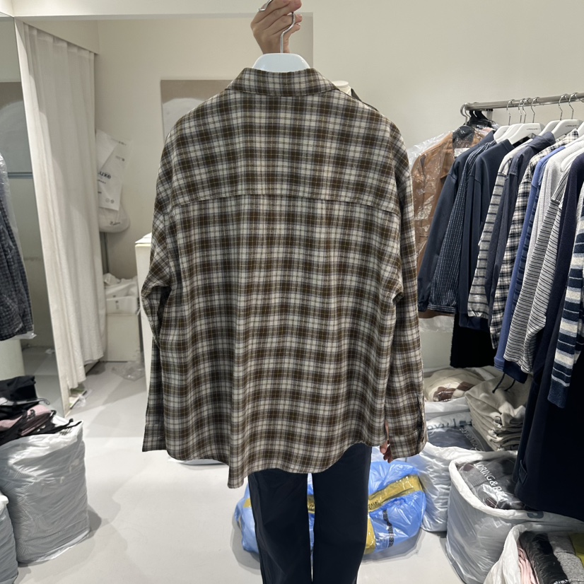LORING RE I東大門直郵女士新品休閑人氣熱賣襯衫蕾絲衫LORING RE-I/BARE襯衫/蕾絲衫
