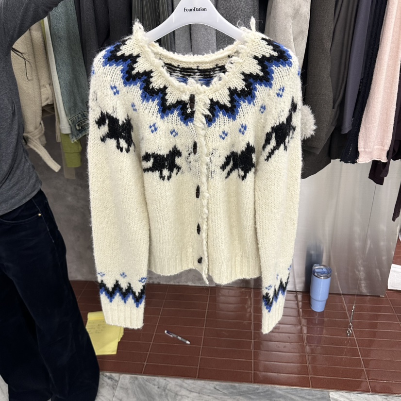 FOUNDATION東大門實拍女裝新品人氣休閑推薦熱賣開衫開衫FOUNDATION開衫圖色1