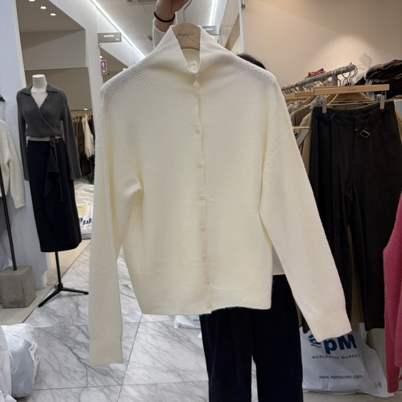 AFTERGLOW韓國直郵女士新品休閑真品推薦熱賣人氣針織衫開衫AFTERGLOW針織衫圖色2