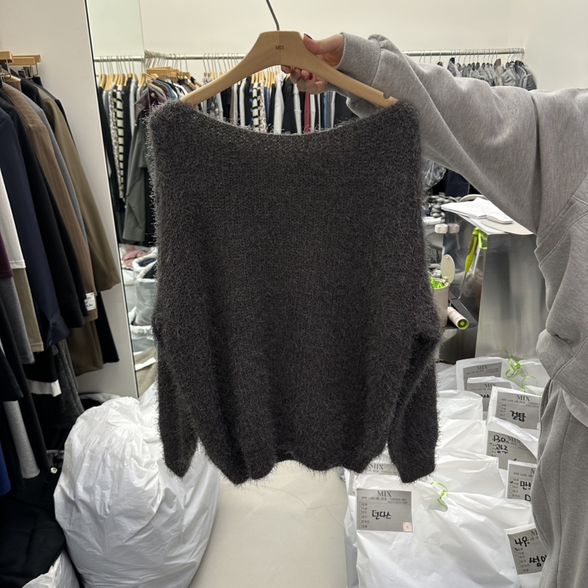 MIX-L韓國代購女裝新品休閑時尚真品人氣推薦熱賣毛衣寬松MIX-L毛衣圖色3