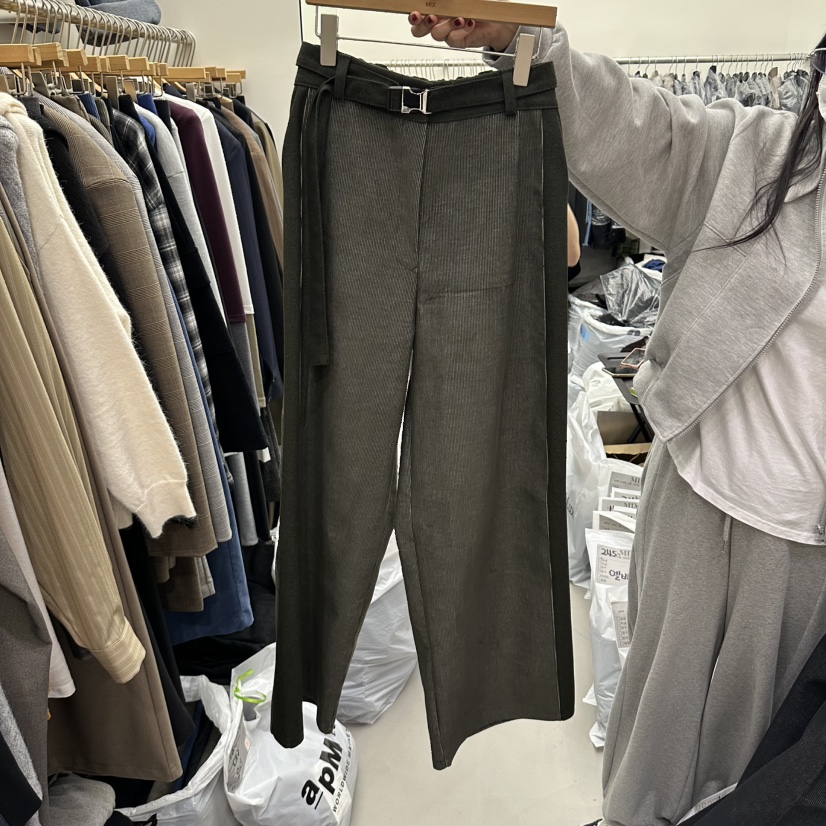 MIX-L韓國直郵女士新款休閑真品人氣時尚熱賣休閑褲蘇格蘭MIX-L休閑褲圖色1