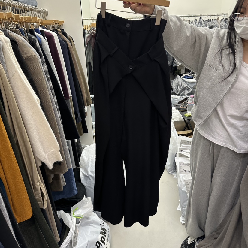 MIX-L韓國直郵女裝新品熱賣人氣休閑推薦時尚真品休閑褲MIX-L休閑褲圖色2