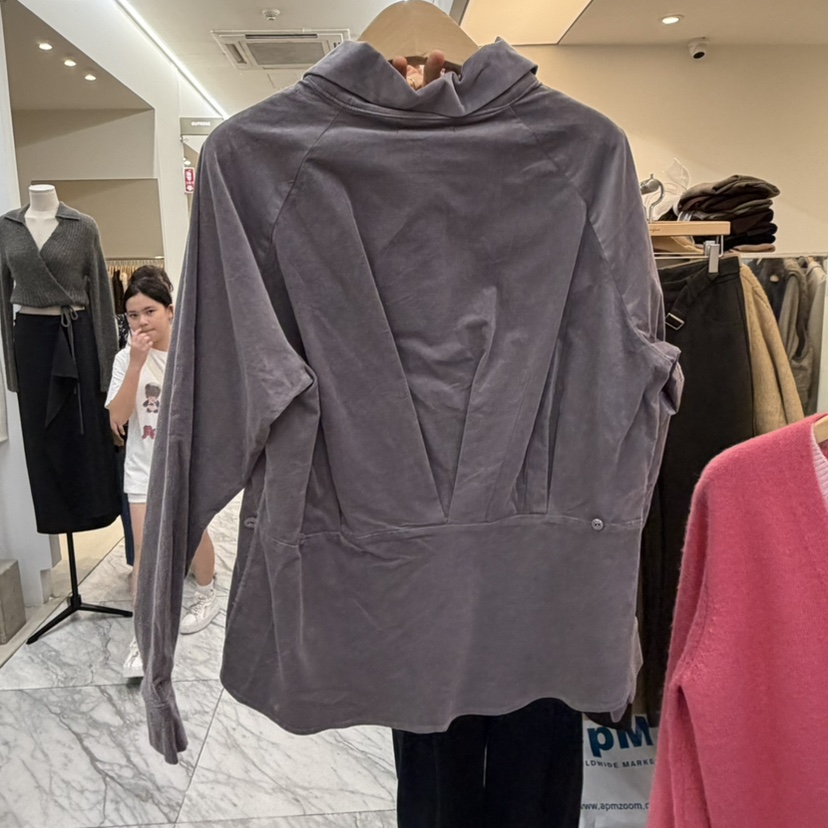 AFTERGLOW東大門代購女士新品人氣熱賣時尚襯衫蕾絲衫褶裥AFTERGLOW襯衫/蕾絲衫