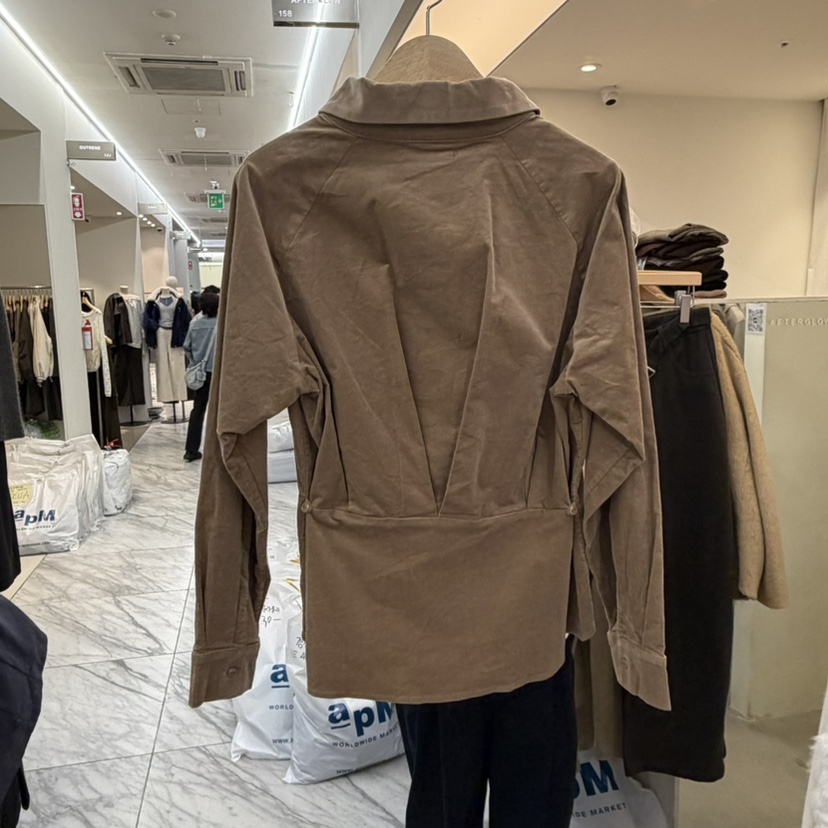 AFTERGLOW東大門代購女士新品人氣熱賣時尚襯衫蕾絲衫褶裥AFTERGLOW襯衫/蕾絲衫
