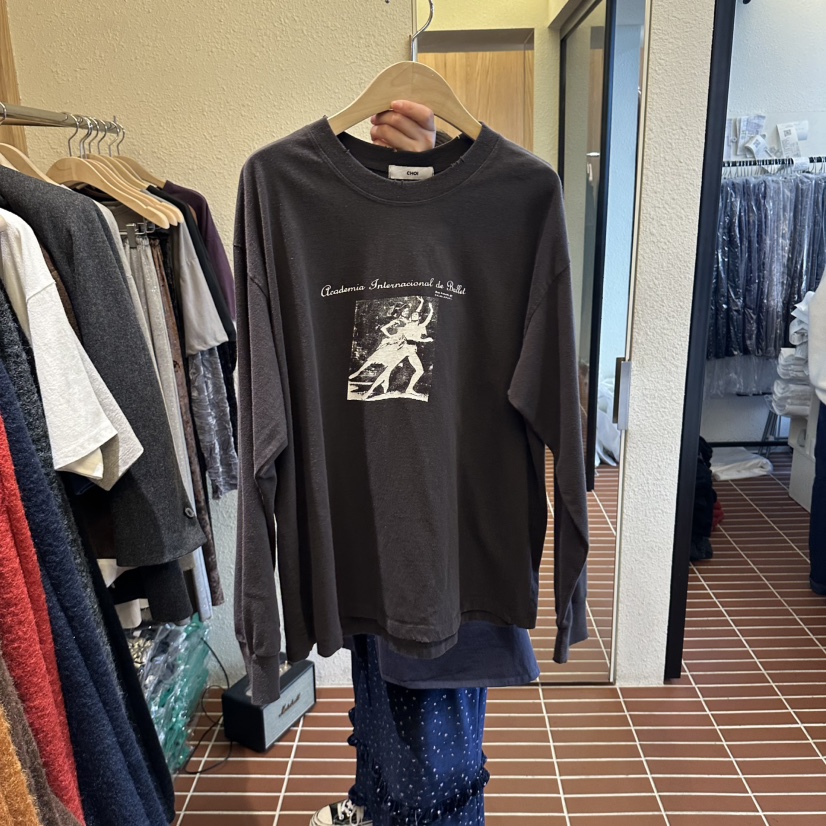 CHOI-L東大門代購女裝新品熱賣人氣真品休閑長袖T恤復古CHOI長袖T恤圖色3