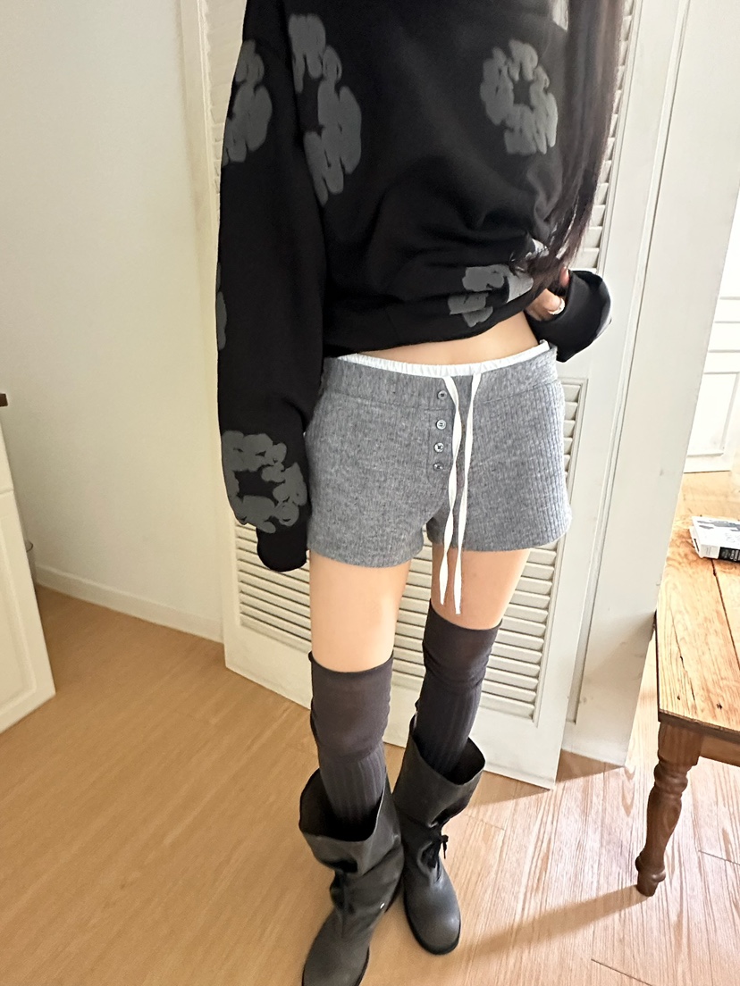 ROOOF東大門直郵女士新款時尚真品熱賣人氣推薦休閑短褲ROOOF短褲圖色1