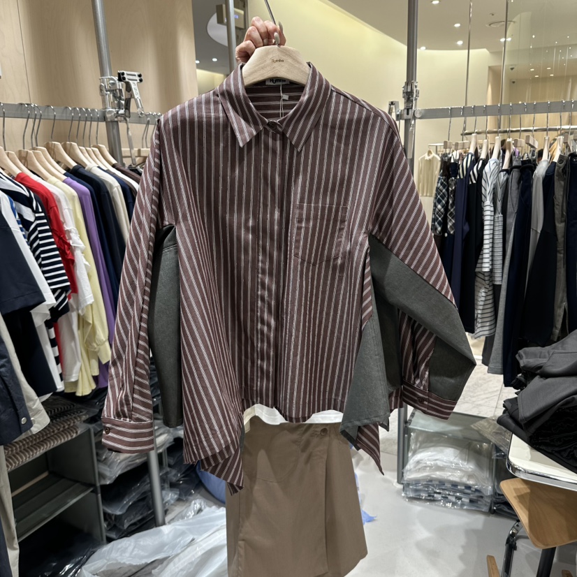 RUMBA東大門代購女士新款時尚熱賣推薦真品休閑襯衫蕾絲衫RUMBA襯衫/蕾絲衫圖色1