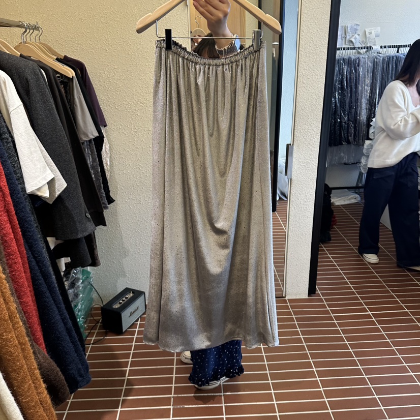 CHOI-L韓國代購女裝新品推薦時尚真品人氣休閑熱賣長裙CHOI長裙
