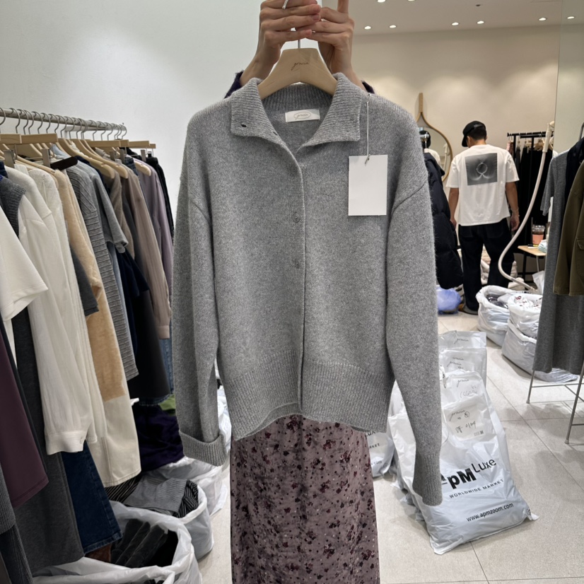 GRACIA韓國直郵女裝新品真品休閑推薦熱賣開衫安哥拉開衫GRACIA開衫圖色2