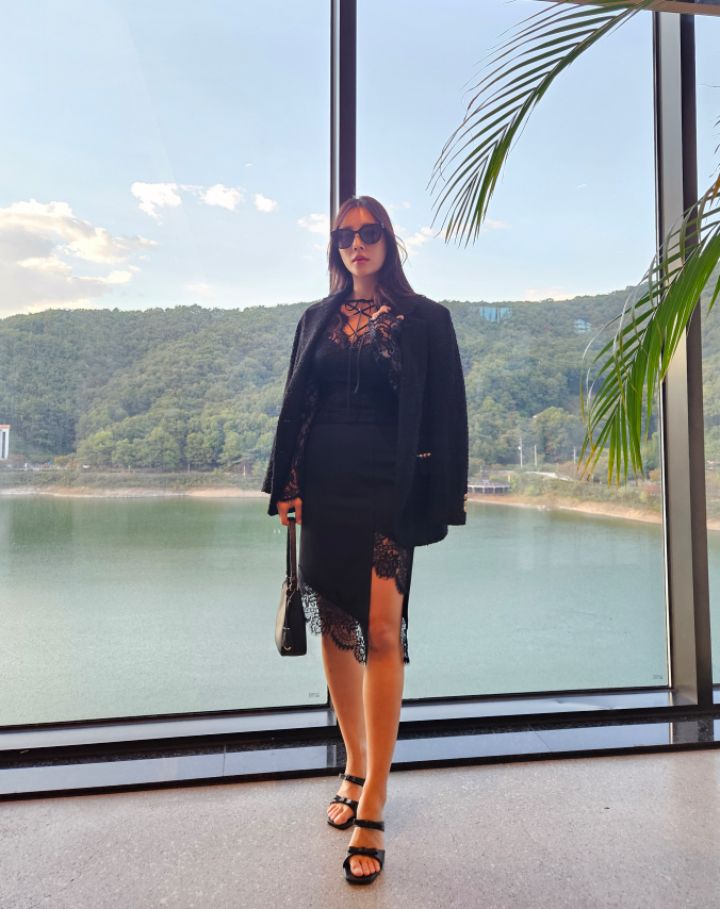 HIGH HEELS韓國直郵女裝新款推薦休閑人氣熱賣襯衫蕾絲衫HIGH HEELS襯衫/蕾絲衫