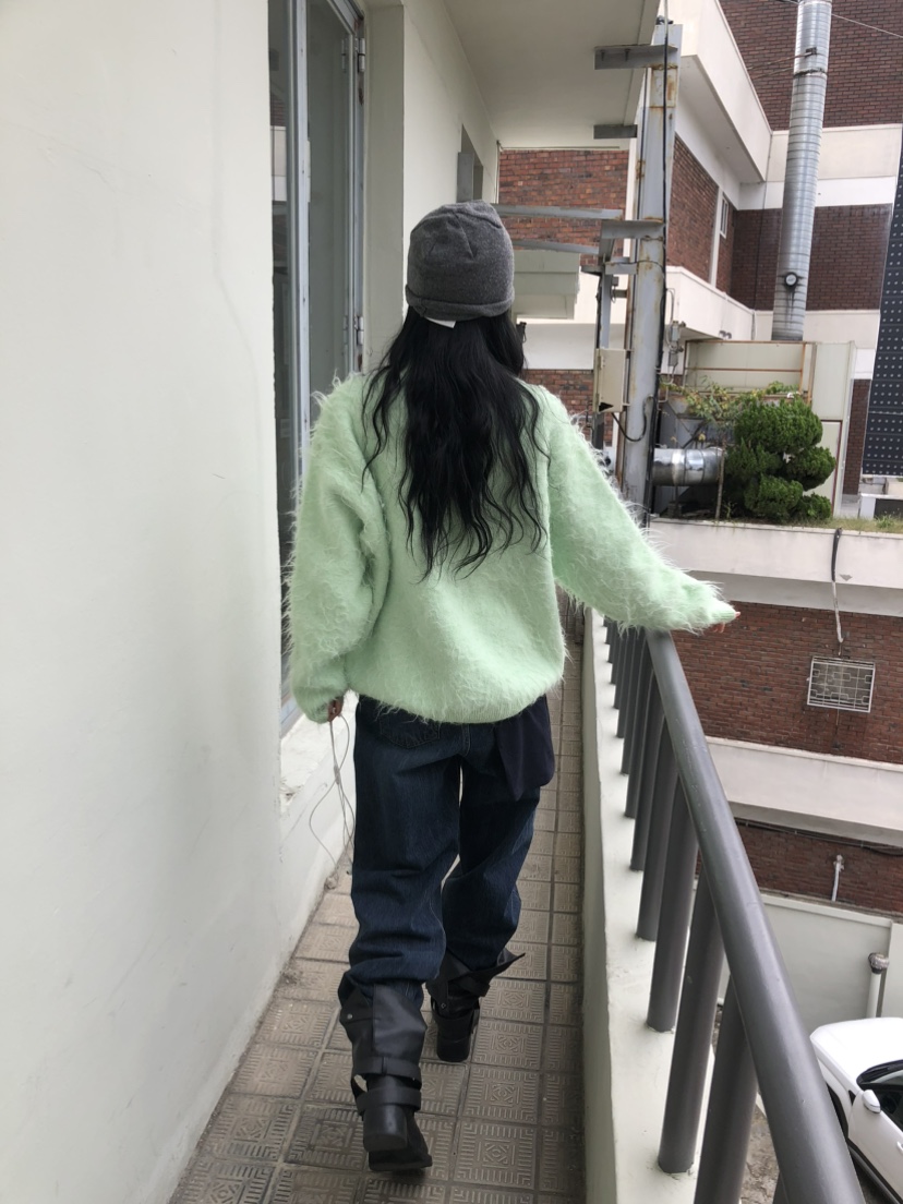 MOVENNE韓國代購女士新品熱賣真品人氣休閑推薦時尚牛仔褲MOVENNE牛仔褲