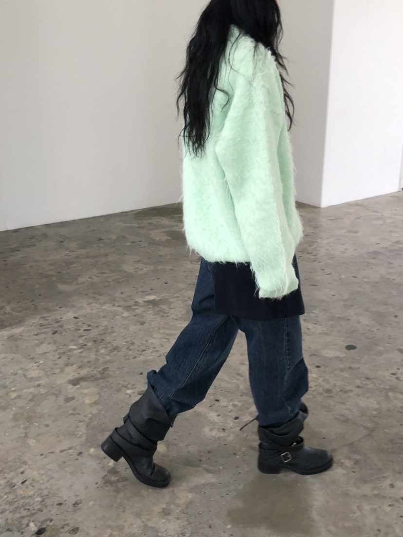 MOVENNE韓國代購女士新品熱賣真品人氣休閑推薦時尚牛仔褲MOVENNE牛仔褲