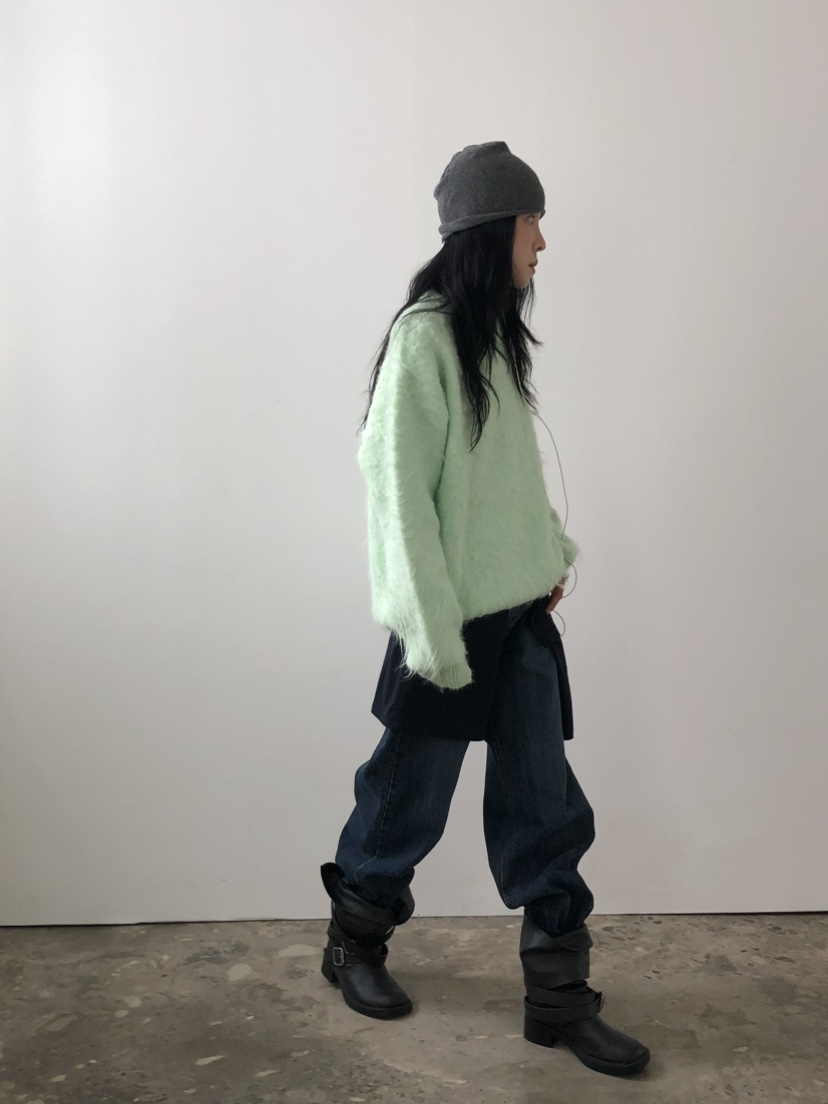 MOVENNE韓國代購女士新品熱賣真品人氣休閑推薦時尚牛仔褲MOVENNE牛仔褲