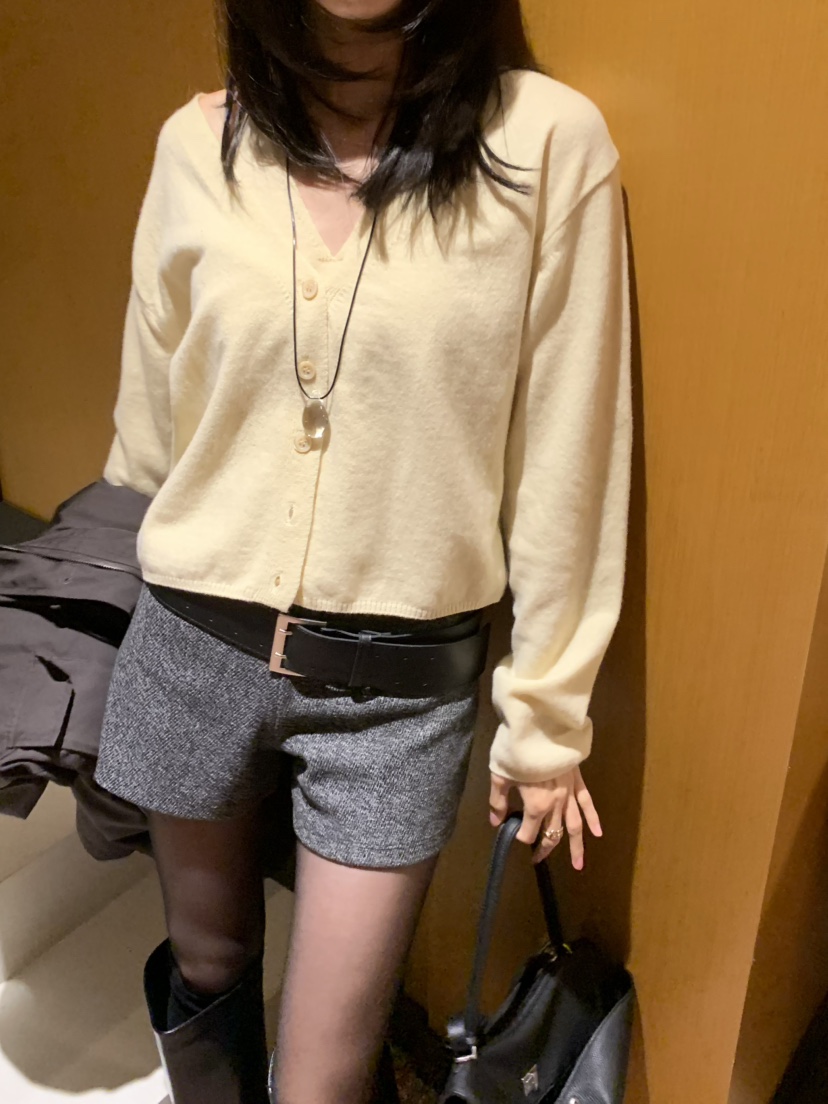 LOFN韓國代購女士新品休閑時尚真品熱賣推薦針織衫假兩件LOFN針織衫