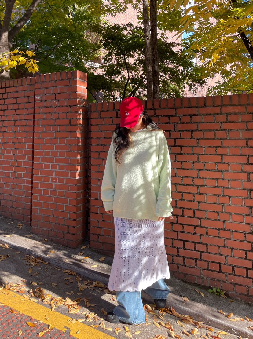 PAIRING韓國直郵女士新品真品熱賣針織衫不含內搭羊駝毛毛圈PAIRING針織衫