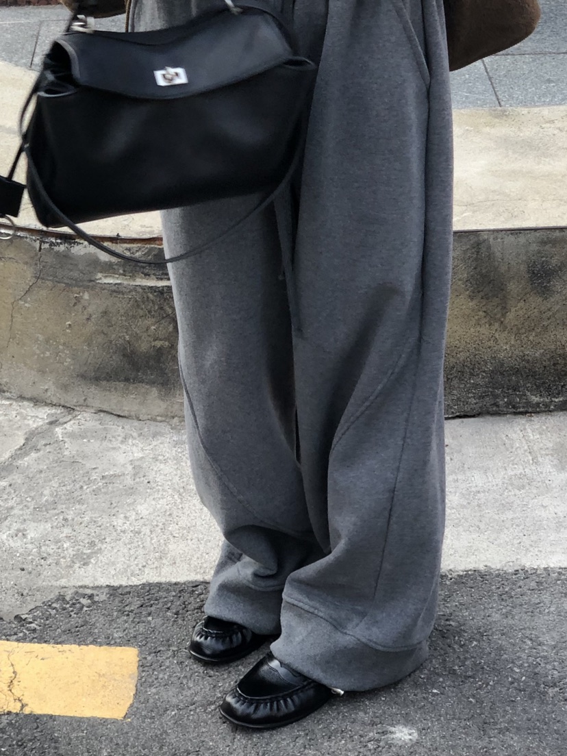 ONDO-P韓國直郵女裝新品人氣真品休閑熱賣休閑褲抓絨羅紋ONDO-P休閑褲