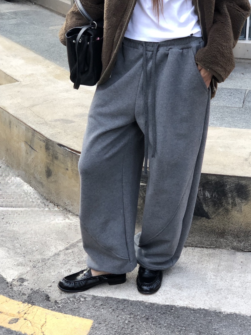 ONDO-P韓國直郵女裝新品人氣真品休閑熱賣休閑褲抓絨羅紋ONDO-P休閑褲