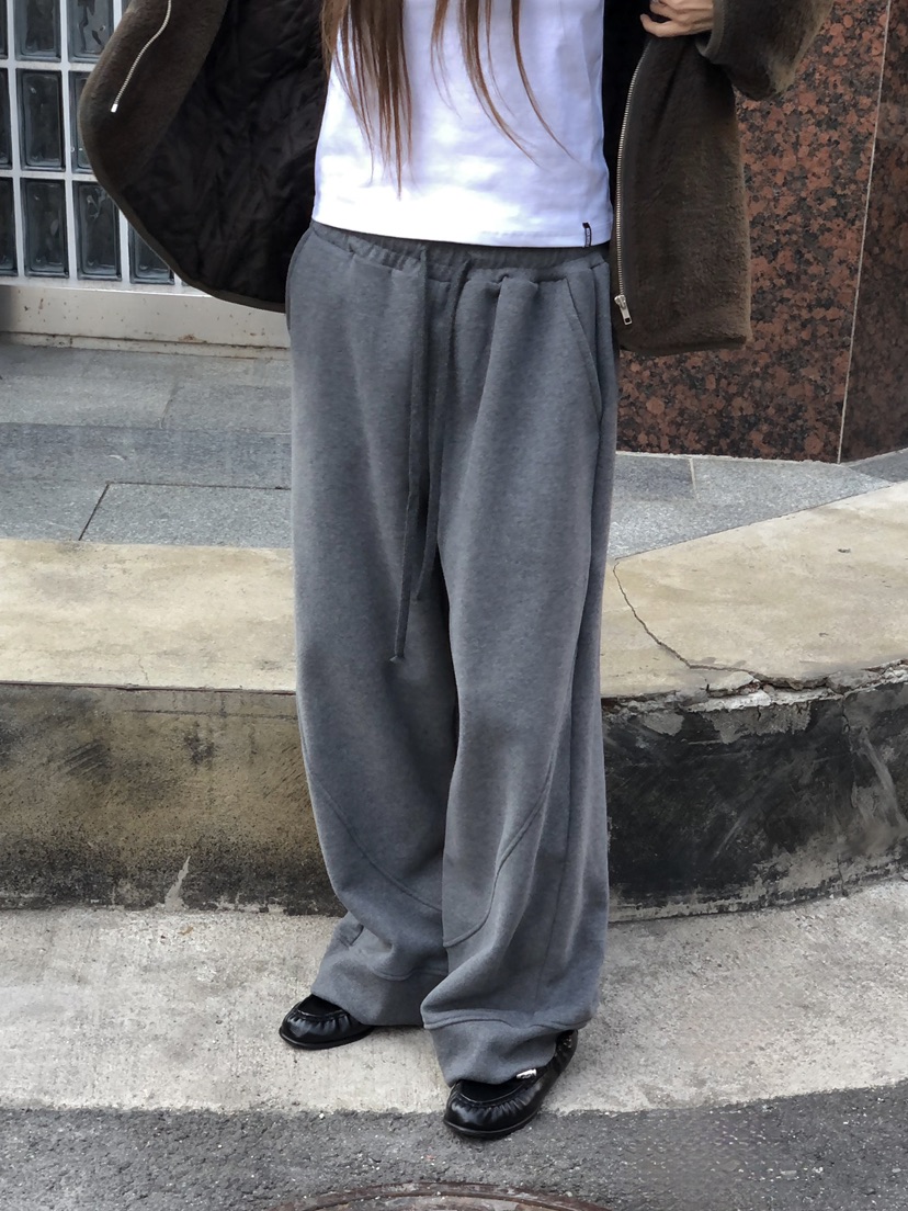 ONDO-P韓國直郵女裝新品人氣真品休閑熱賣休閑褲抓絨羅紋ONDO-P休閑褲