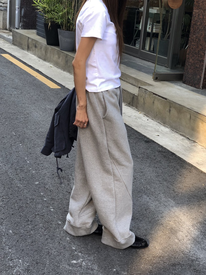 ONDO-P韓國直郵女裝新品人氣真品休閑熱賣休閑褲抓絨羅紋ONDO-P休閑褲