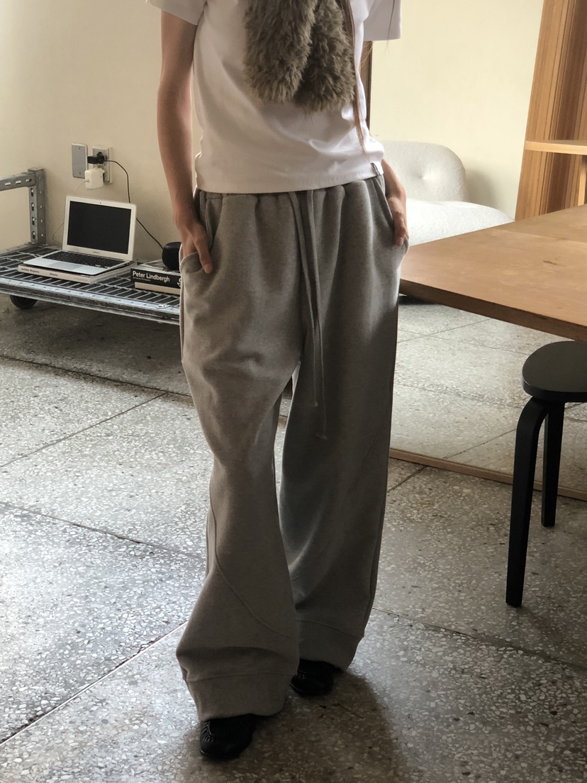 ONDO-P韓國直郵女裝新品人氣真品休閑熱賣休閑褲抓絨羅紋ONDO-P休閑褲