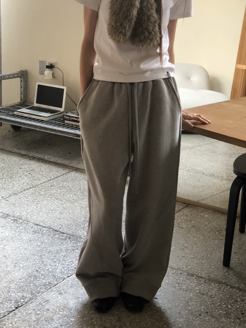 ONDO-P韓國直郵女裝新品人氣真品休閑熱賣休閑褲抓絨羅紋ONDO-P休閑褲