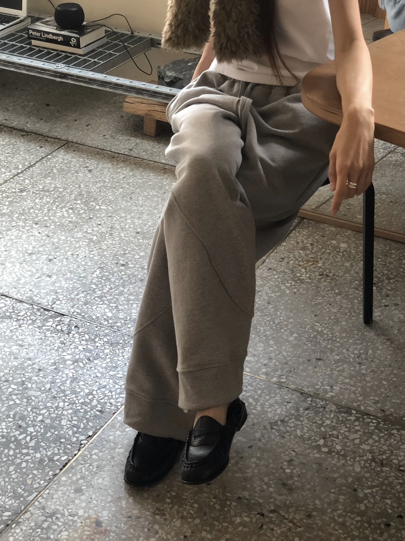 ONDO-P韓國直郵女裝新品人氣真品休閑熱賣休閑褲抓絨羅紋ONDO-P休閑褲