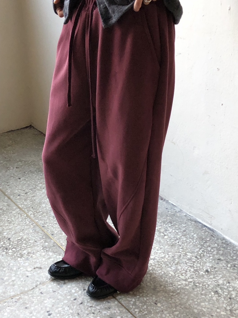 ONDO-P韓國直郵女裝新品人氣真品休閑熱賣休閑褲抓絨羅紋ONDO-P休閑褲