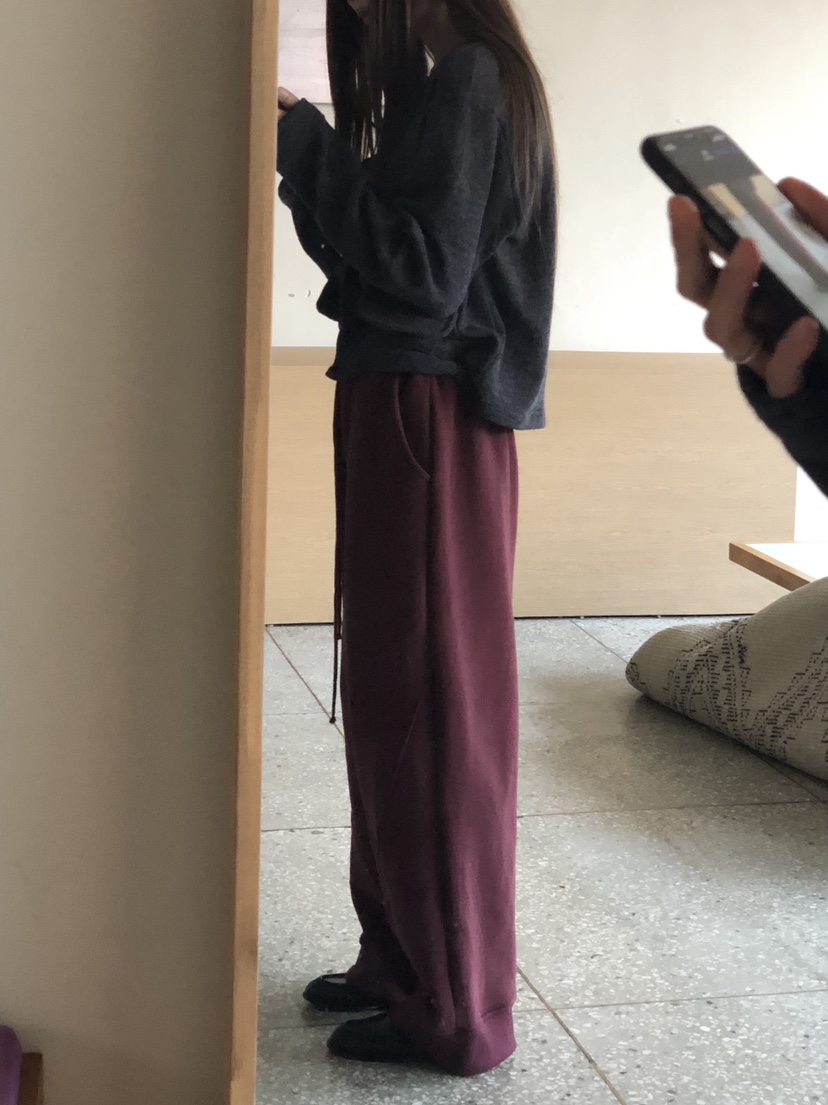 ONDO-P韓國直郵女裝新品人氣真品休閑熱賣休閑褲抓絨羅紋ONDO-P休閑褲