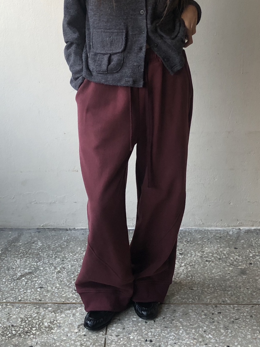 ONDO-P韓國直郵女裝新品人氣真品休閑熱賣休閑褲抓絨羅紋ONDO-P休閑褲