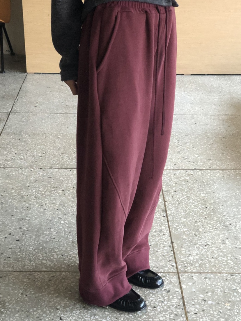 ONDO-P韓國直郵女裝新品人氣真品休閑熱賣休閑褲抓絨羅紋ONDO-P休閑褲