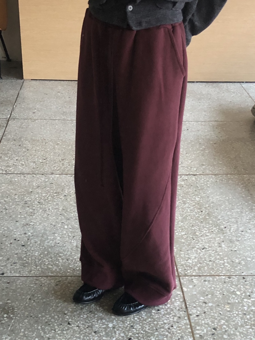 ONDO-P韓國直郵女裝新品人氣真品休閑熱賣休閑褲抓絨羅紋ONDO-P休閑褲