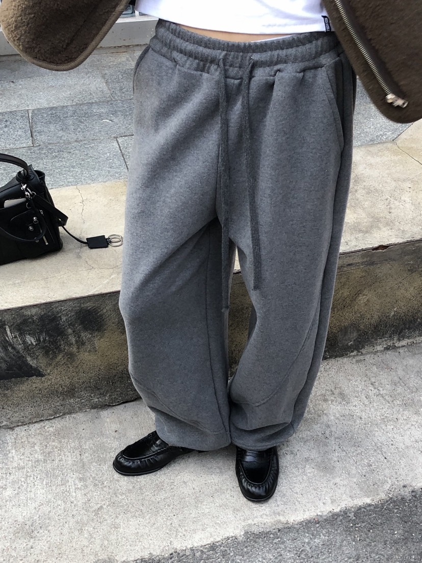 ONDO-P韓國直郵女裝新品人氣真品休閑熱賣休閑褲抓絨羅紋ONDO-P休閑褲圖色3