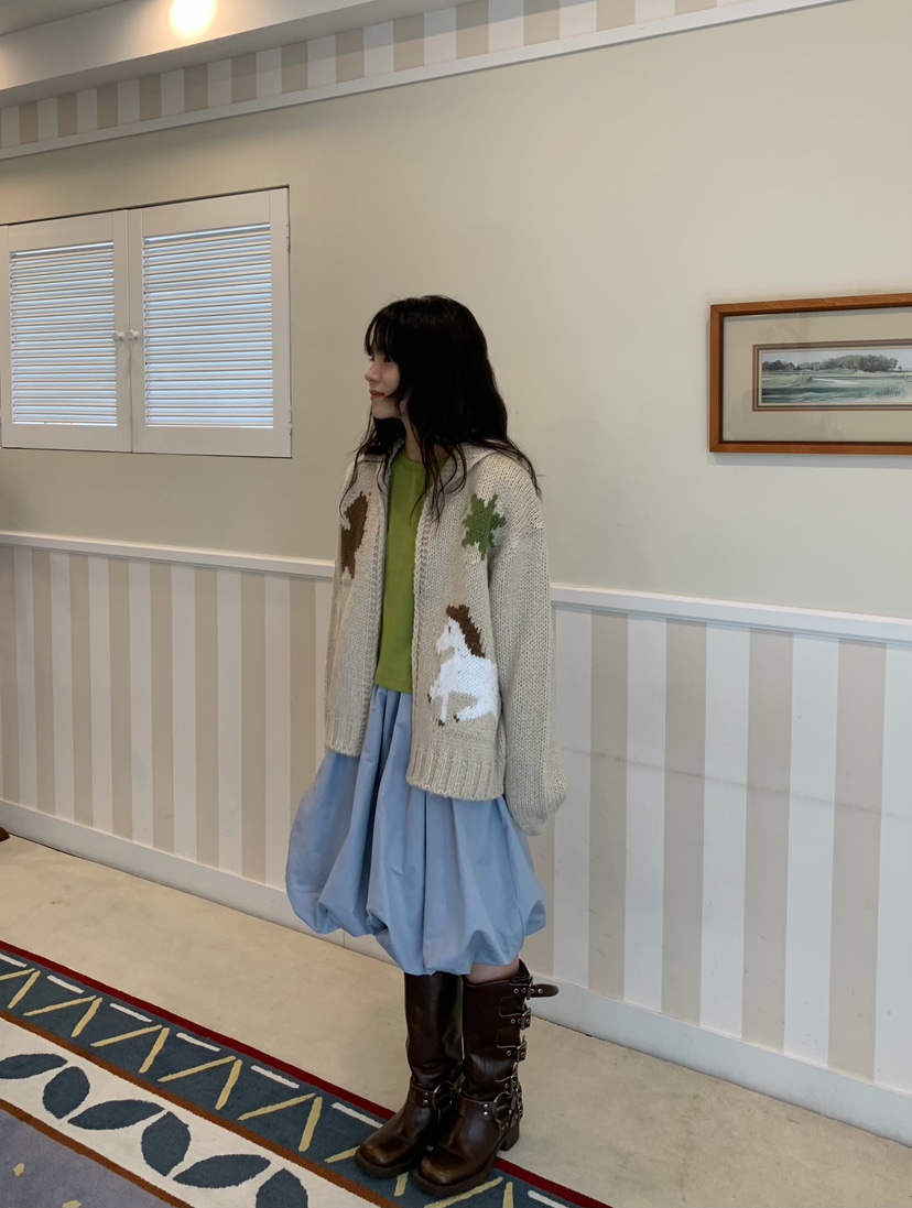 PANTRY HAUS東大門代購女裝新款推薦真品熱賣休閑開衫拉鏈PANTRY HAUS開衫