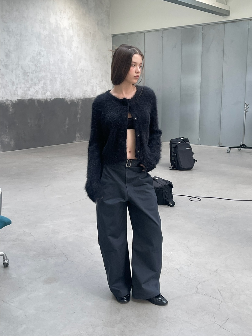ANOTHER AVENUE韓國代購女士新款推薦熱賣人氣休閑褲含腰帶ANOTHER AVENUE休閑褲