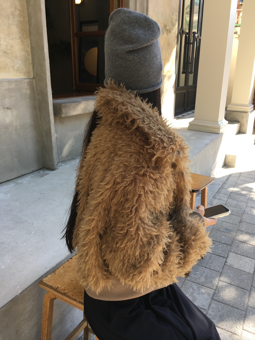 TREMA東大門實拍女裝新款熱賣推薦真品人氣時尚休閑短款大衣TREMA短款大衣