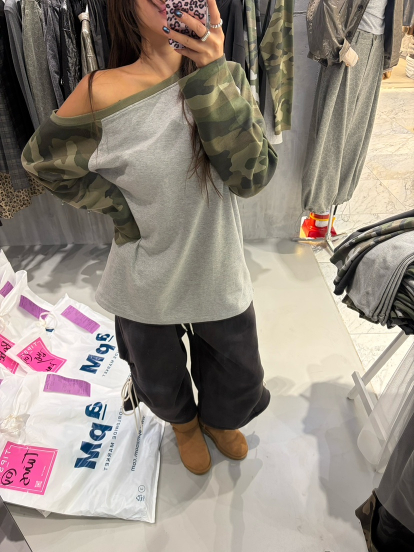 TIPSY東大門代購女士新款熱賣休閑人氣時尚真品推薦長袖T恤TIPSY長袖T恤