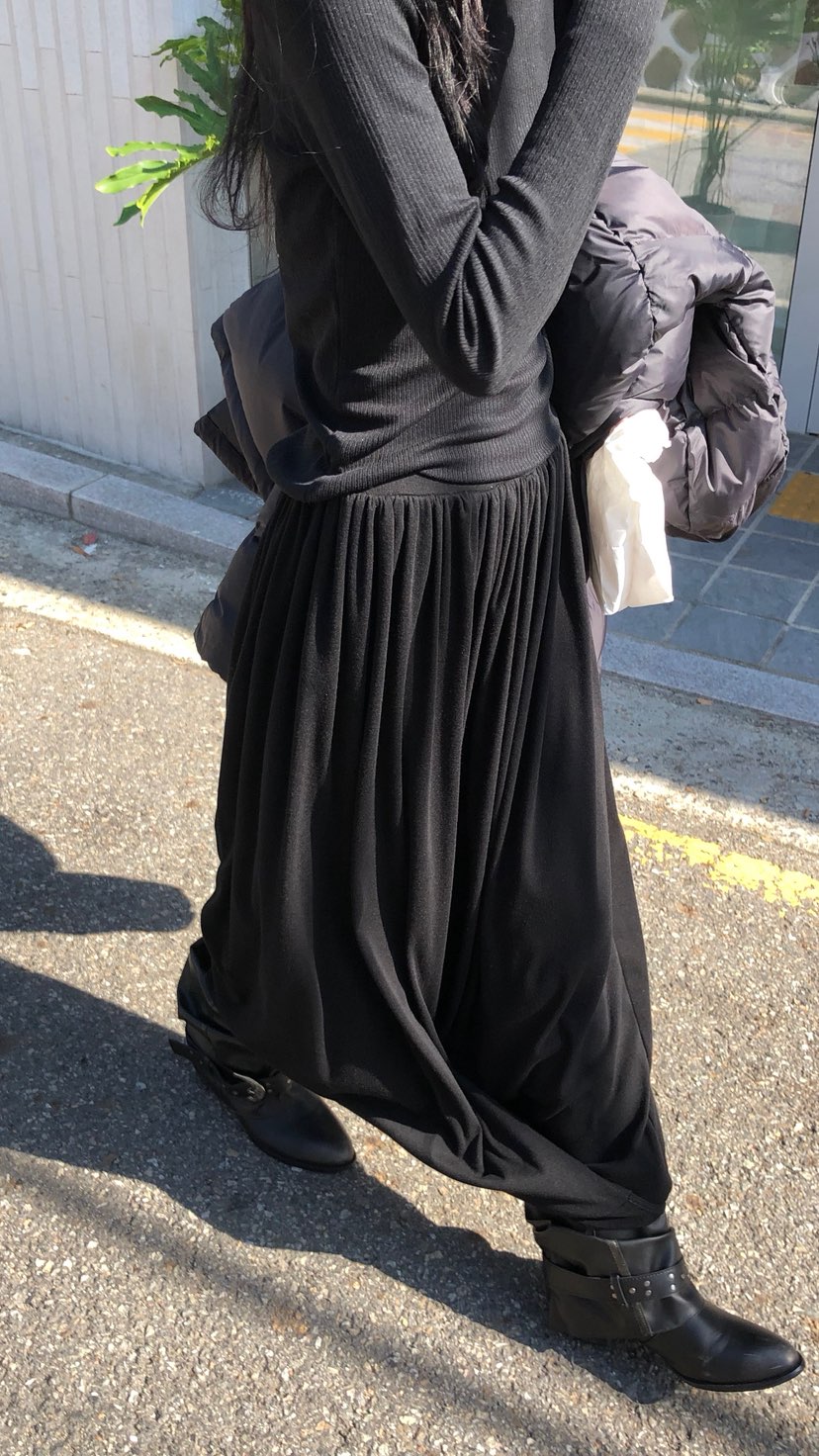OVER RICH韓國代購女裝新品休閑推薦真品時尚人氣熱賣長裙OVER RICH長裙