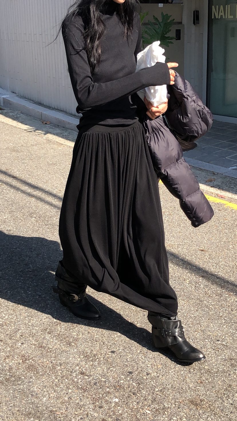 OVER RICH韓國代購女裝新品休閑推薦真品時尚人氣熱賣長裙OVER RICH長裙