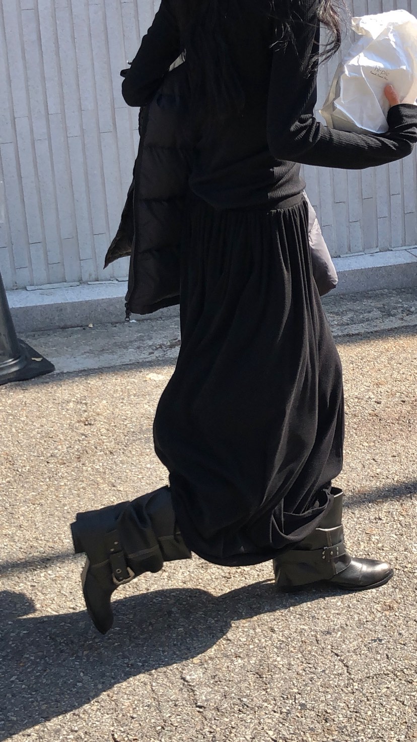 OVER RICH韓國代購女裝新品休閑推薦真品時尚人氣熱賣長裙OVER RICH長裙