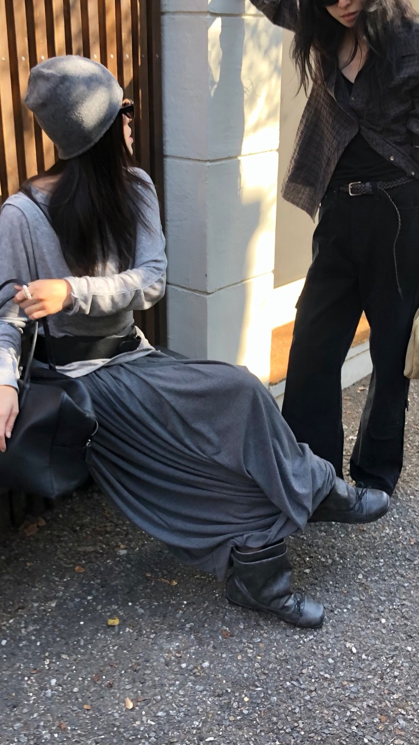 OVER RICH韓國代購女裝新品休閑推薦真品時尚人氣熱賣長裙OVER RICH長裙