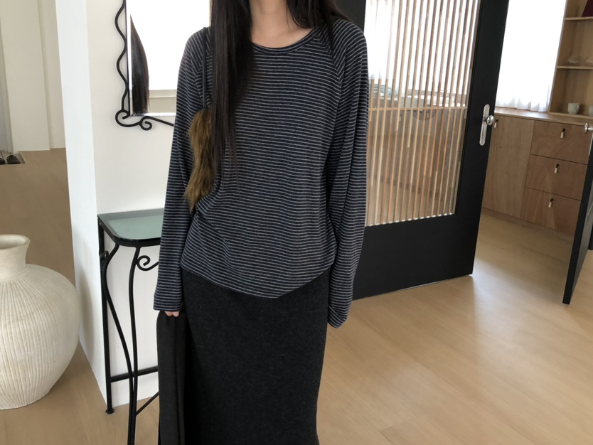 TORRE韓國代購女裝新款真品熱賣時尚人氣休閑推薦長袖T恤TORRE長袖T恤