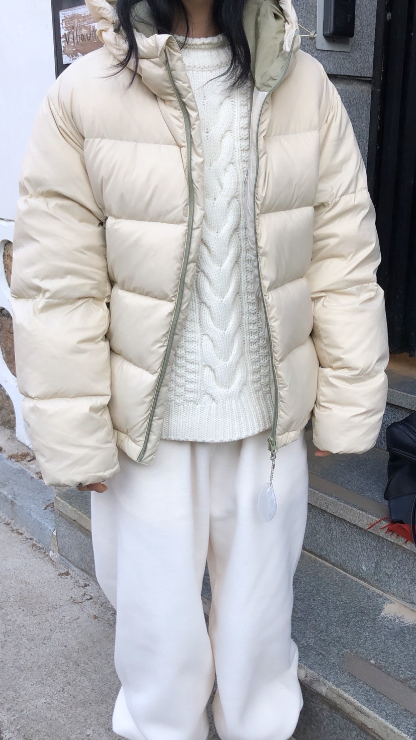 OVER RICH東大門實拍女士新款時尚真品熱賣人氣短款棉服OVER RICH短款棉服