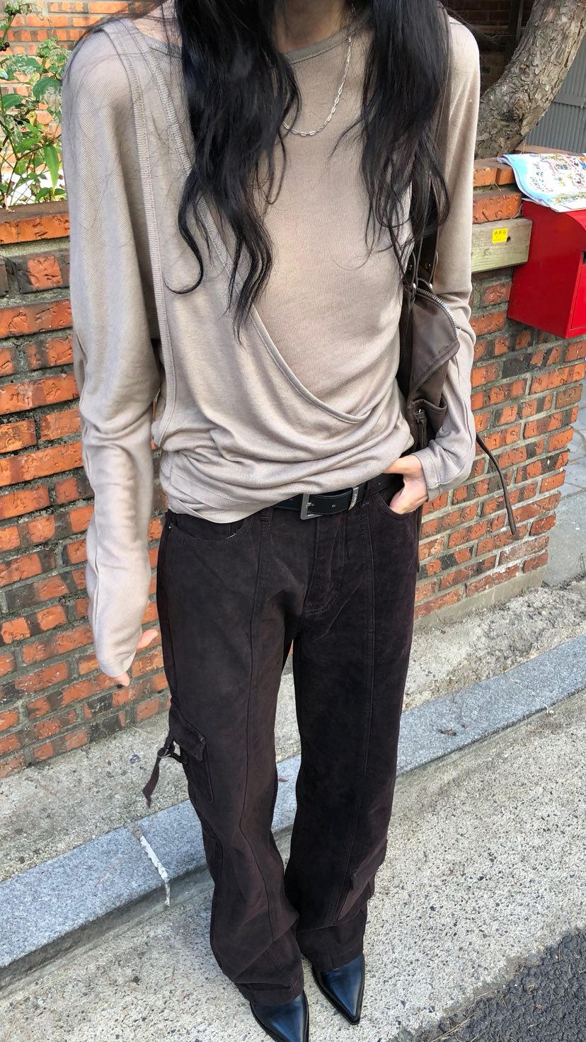 OVER RICH東大門實拍女裝新品人氣推薦時尚休閑熱賣長袖T恤OVER RICH長袖T恤