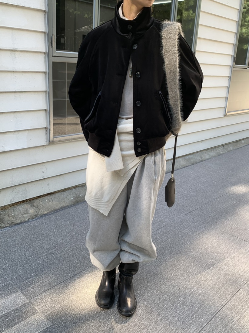 KARE/WEREPIECE東大門實拍女士新品人氣熱賣夾克高領絲絨KARE/WERE PIECE夾克