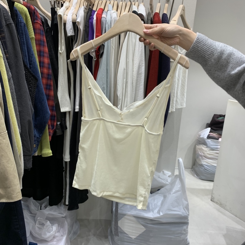FRE韓國代購女士新款時尚真品熱賣休閑吊帶背心天鵝絨吊帶裙FRE SEOUL吊帶/背心