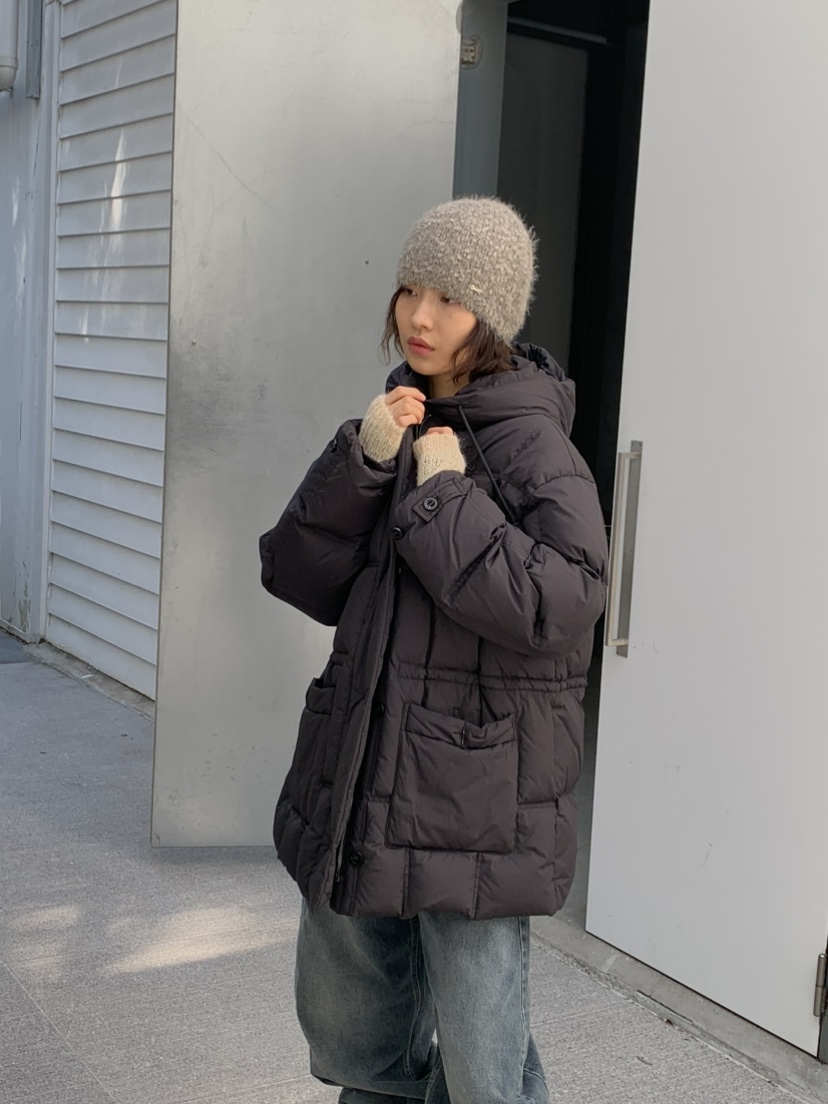 KARE/WEREPIECE韓國直郵女裝新款熱賣短款棉服羽絨服紐扣KARE/WERE PIECE短款棉服