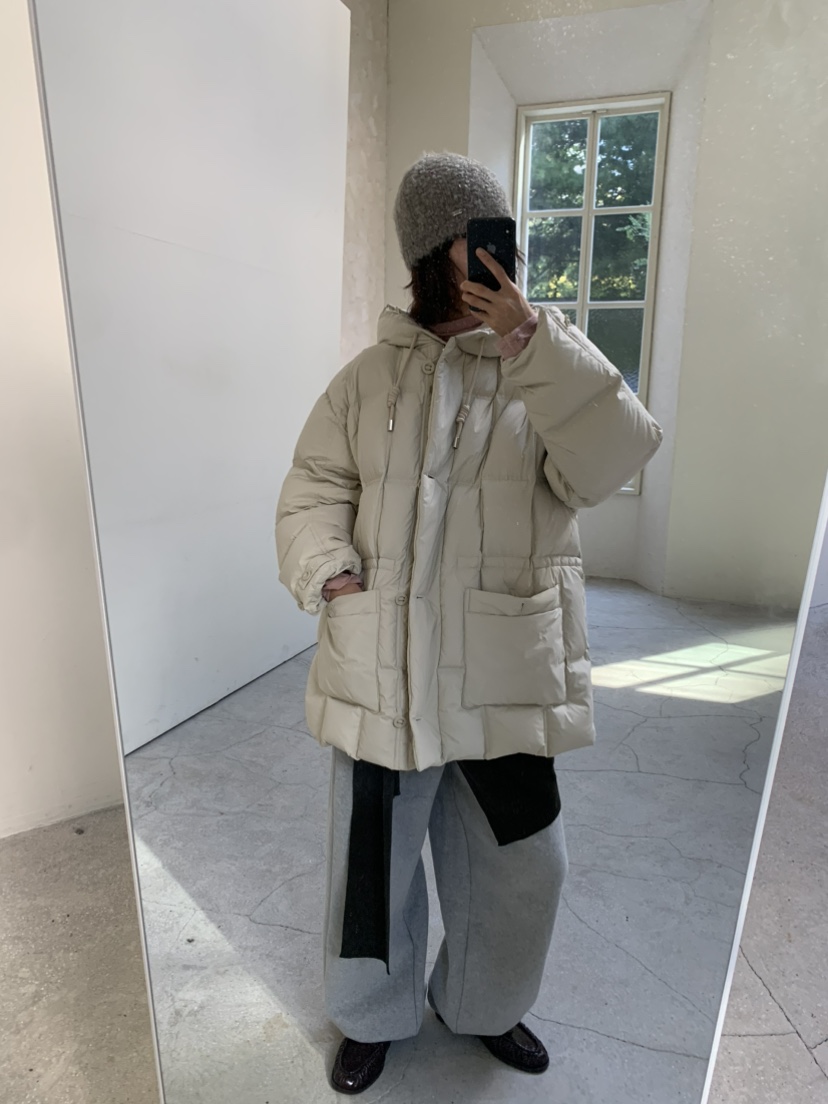 KARE/WEREPIECE韓國直郵女裝新款熱賣短款棉服羽絨服紐扣KARE/WERE PIECE短款棉服