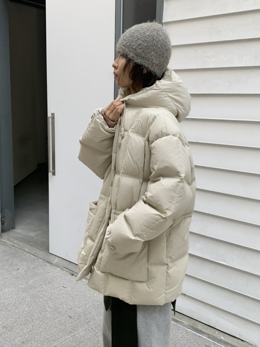 KARE/WEREPIECE韓國直郵女裝新款熱賣短款棉服羽絨服紐扣KARE/WERE PIECE短款棉服