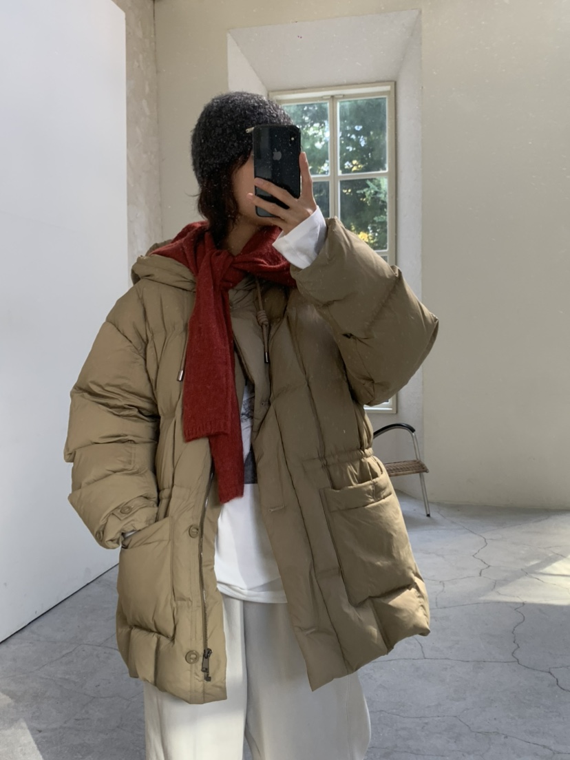 KARE/WEREPIECE韓國直郵女裝新款熱賣短款棉服羽絨服紐扣KARE/WERE PIECE短款棉服