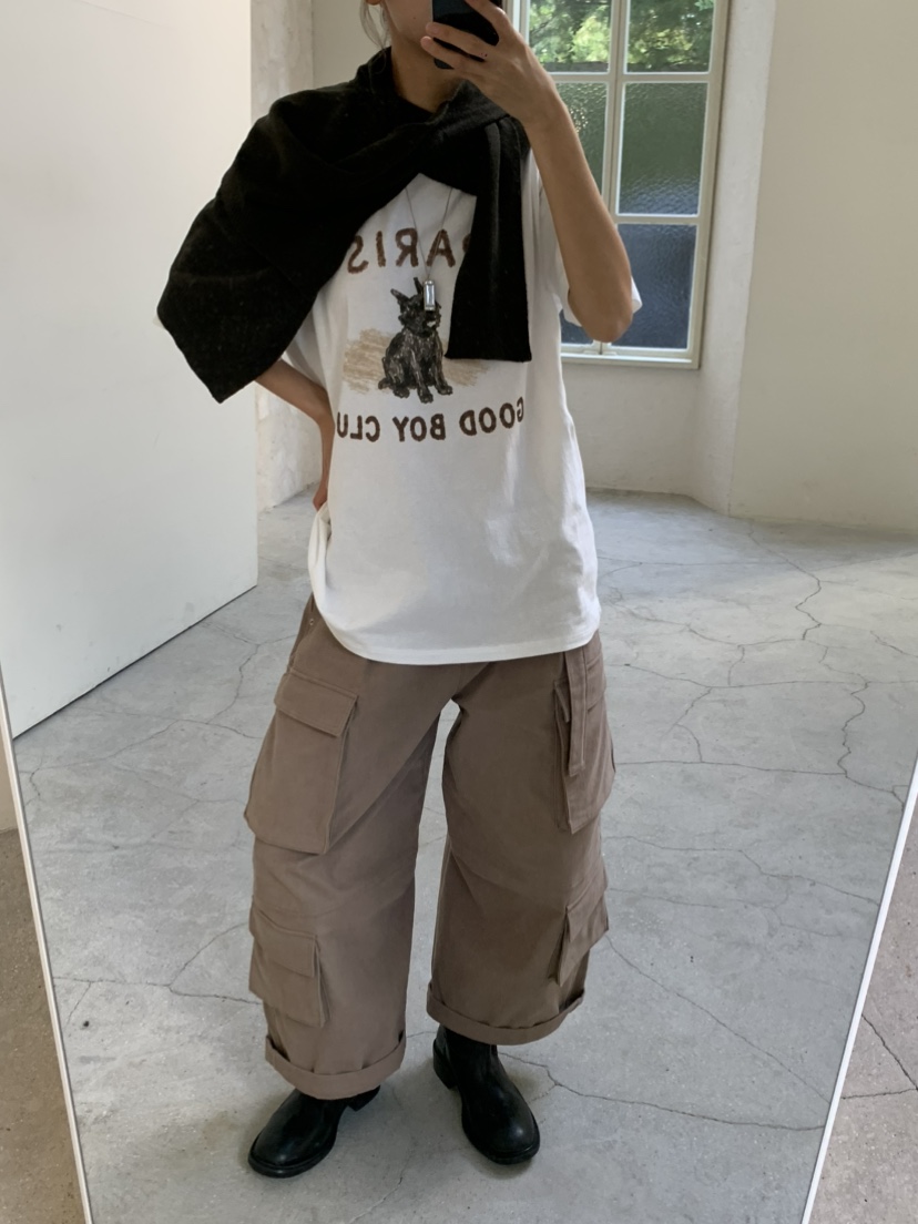 KARE/WEREPIECE東大門直郵女士新品推薦休閑褲含腰帶拉絨KARE/WERE PIECE休閑褲